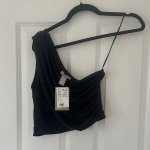 H&M Elegant Black Top